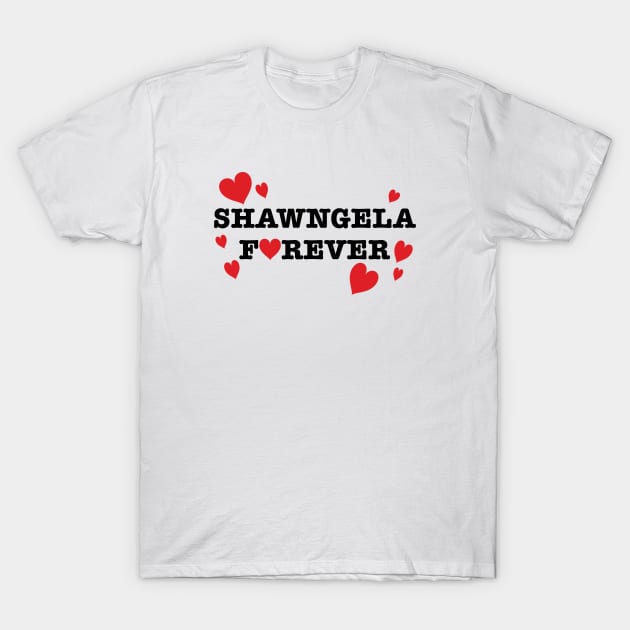 Shawngela Forever (With Hearts) - Boy Meets World T-Shirt by 90s Kids Forever